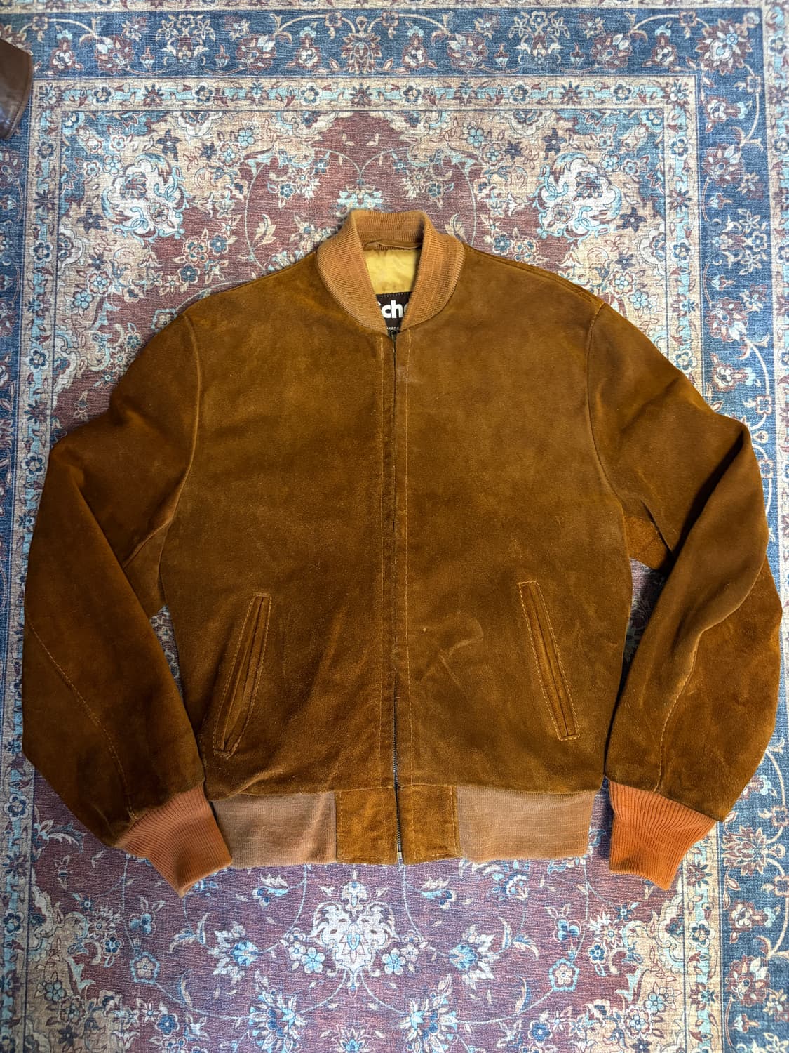 쇼트 schott 스웨이드 봄버 자켓 상품이미지1