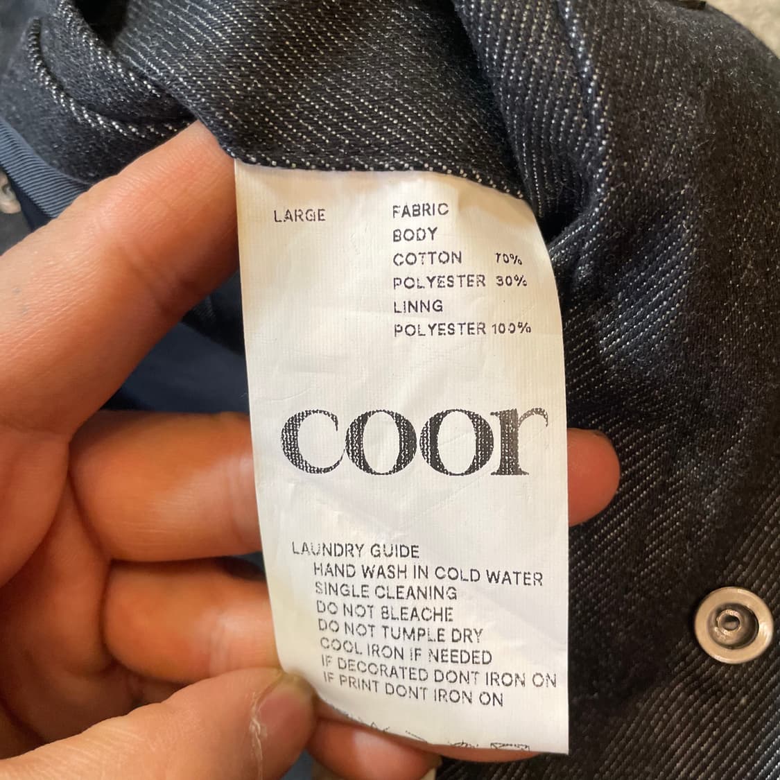 Coor 쿠어 언체인징 크롭 스트링 자켓 상품이미지6
