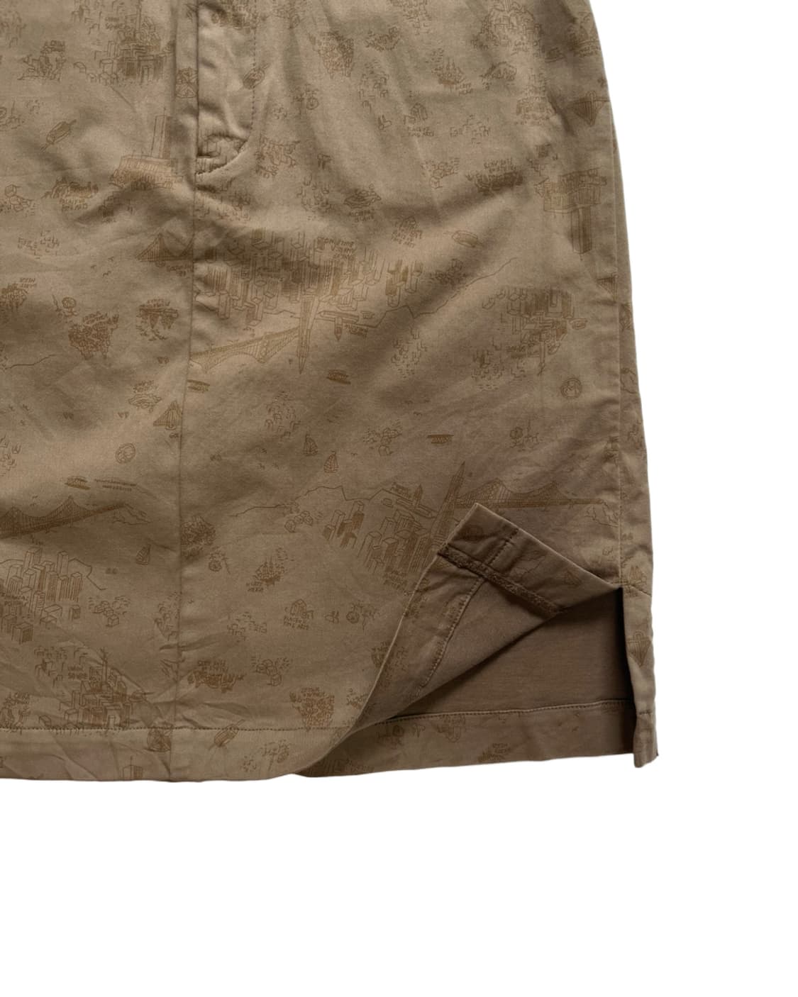 Beige drawning skrit 상품이미지3