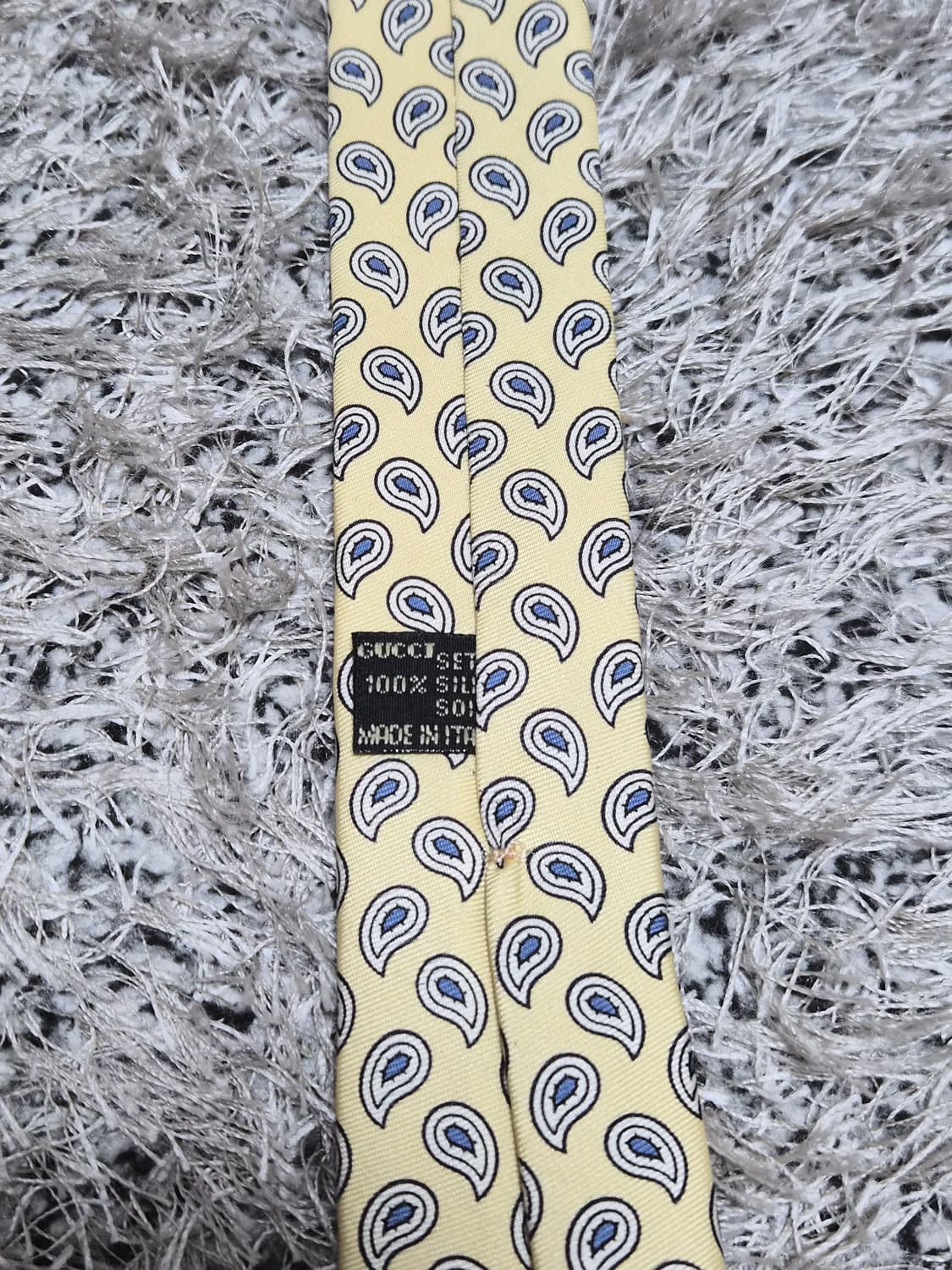 구찌GUCCI 페이즐리 패턴 넥타이 Free - N48 상품이미지7