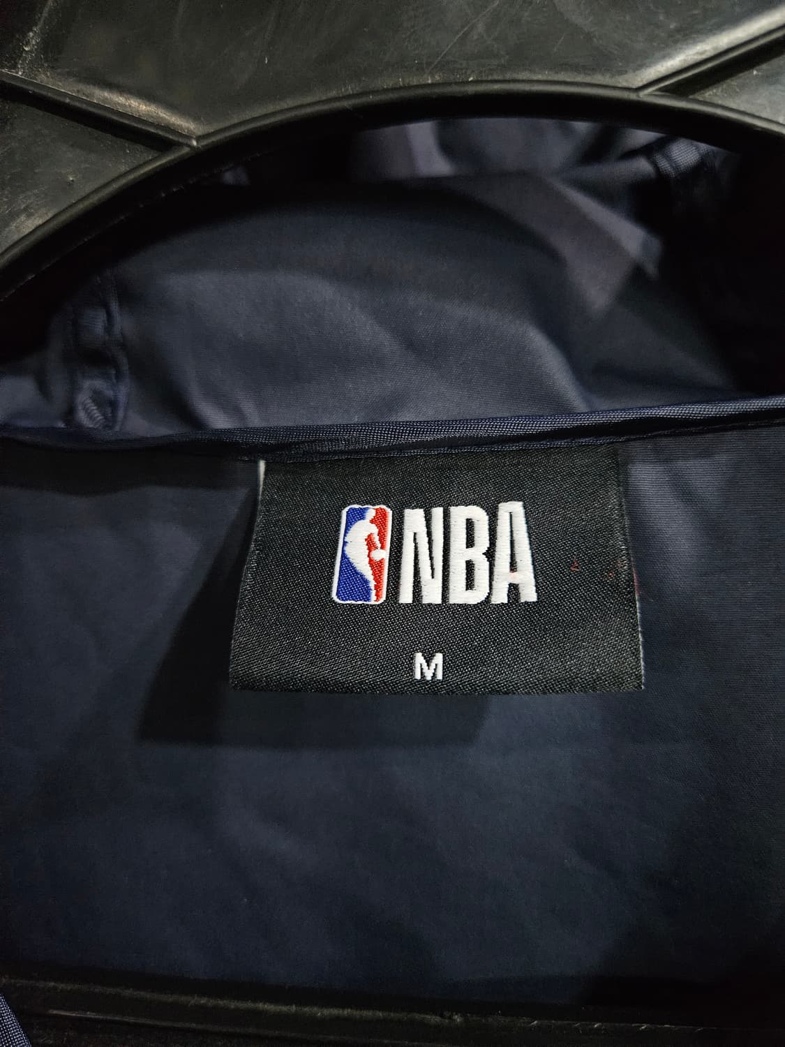 NBA 네이비 남성 95 후드 바람막이 반팔 집업자켓  상품이미지3