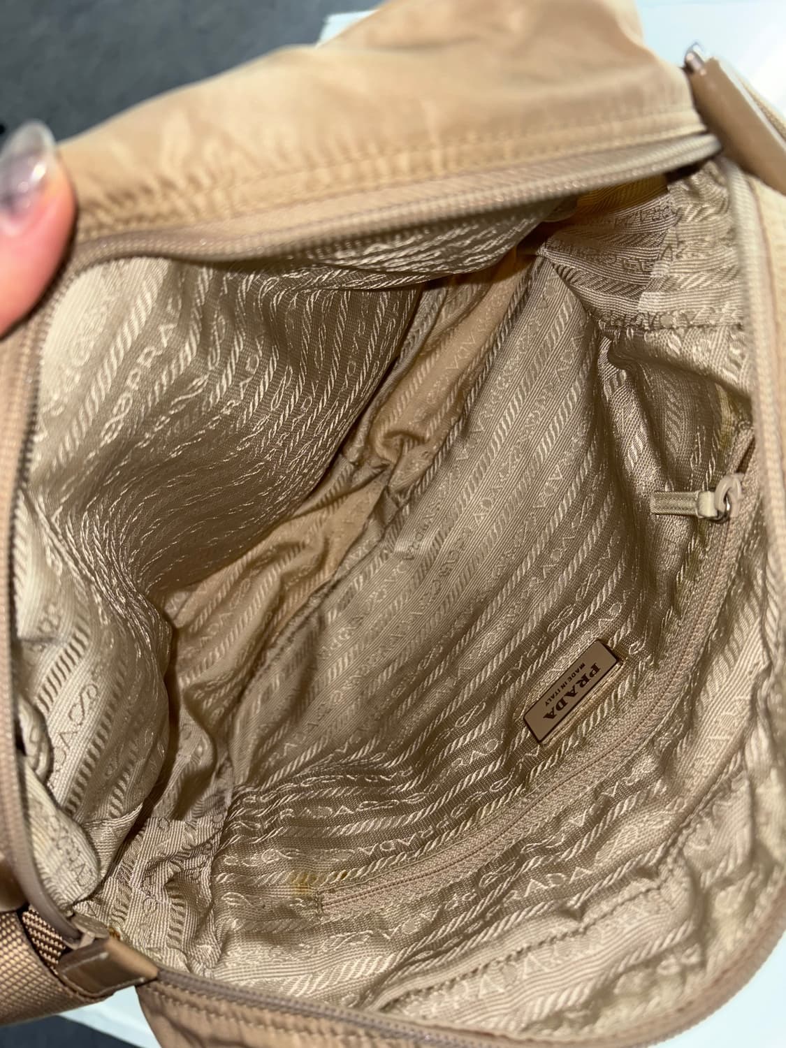 Prada 프라다 베이지 크로스백 상품이미지7