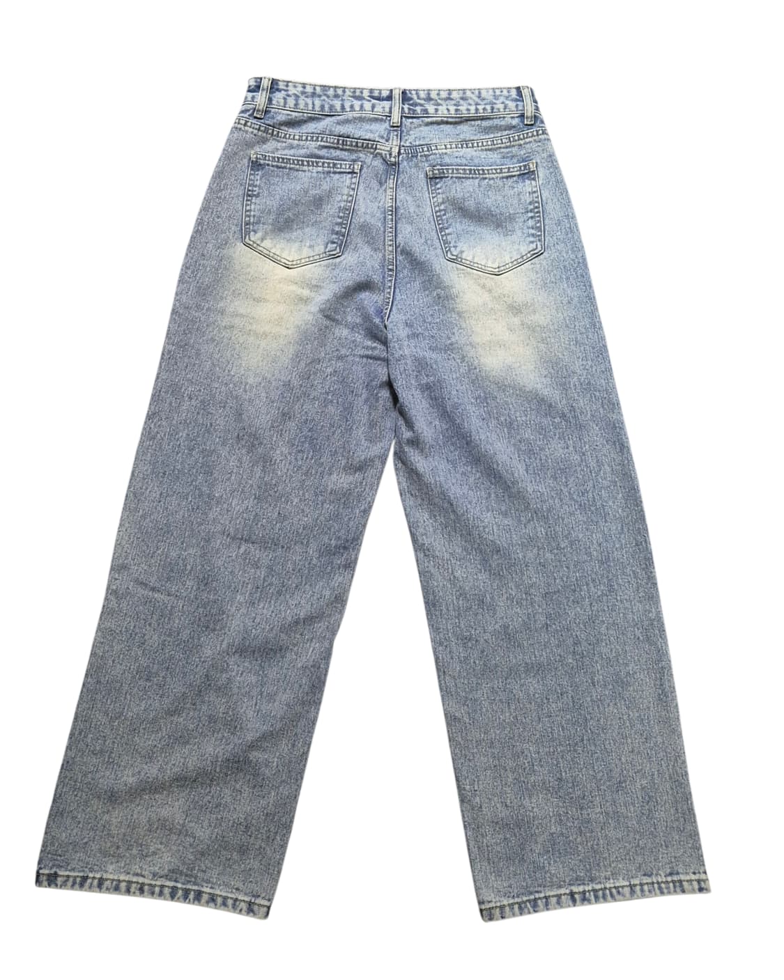 스탠다드에러 빈티지워싱 와이드팬츠 M 빈티지블리치 상품이미지2