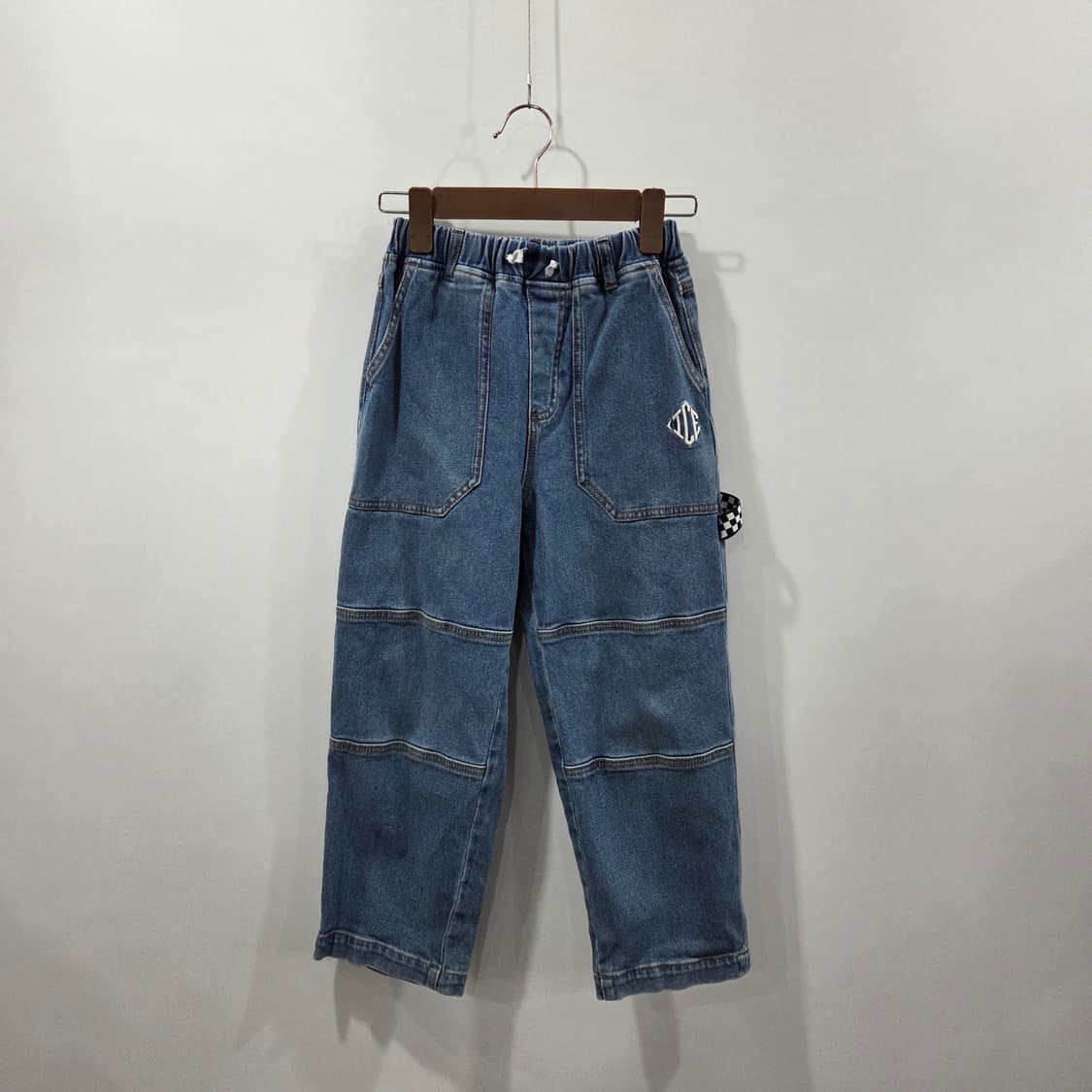 아이스비스킷 밴딩 데님팬츠 145 상품이미지1