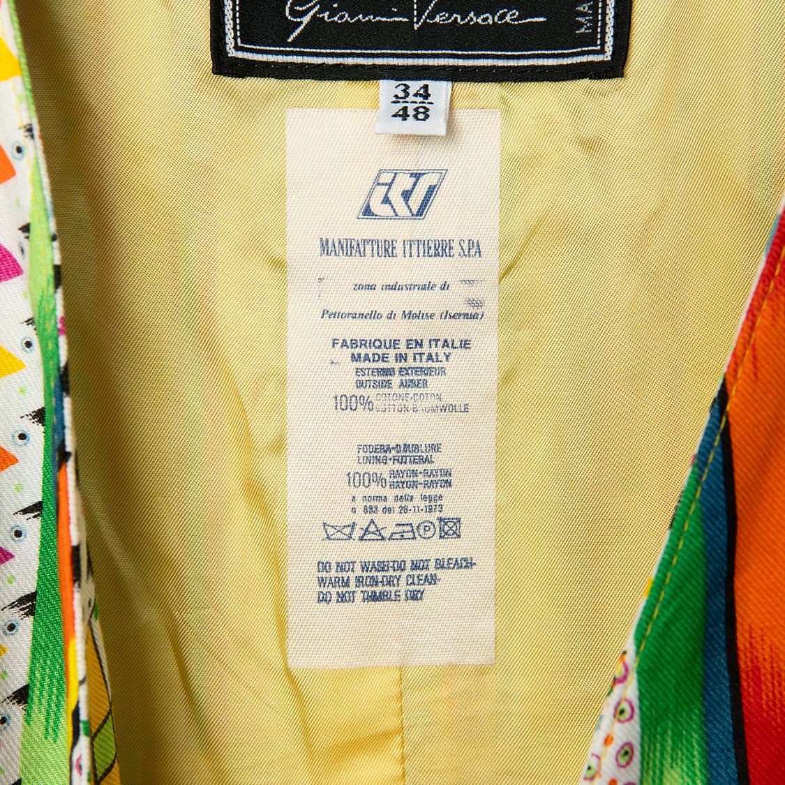 [48] 90s VERSUS by 지아니 베르사체 멀티패턴 베스트  상품이미지8