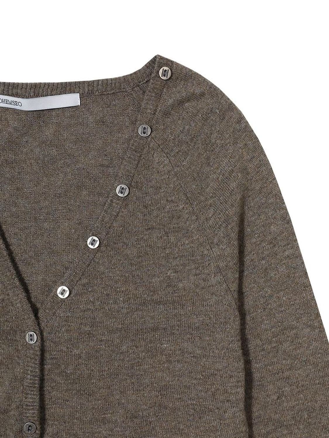 보헤미안서울 버튼 니트 가디건 상품이미지3