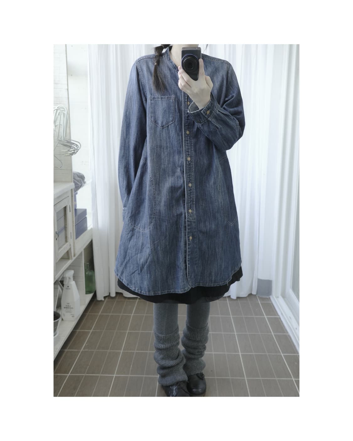 The original indigo one-piece 상품이미지1