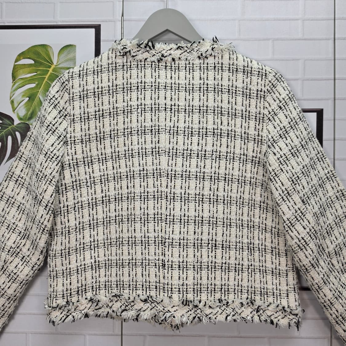 아틀리에나인 트위드 긴팔 자켓 프리 사이즈 상품이미지6