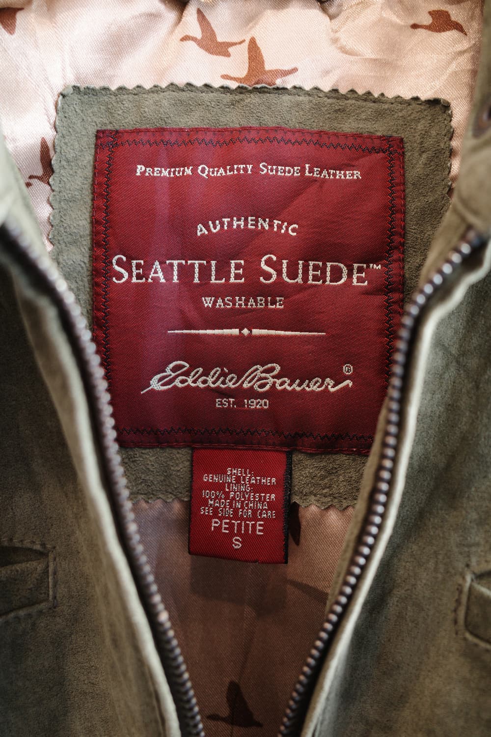 Eddie Bauer 에디 바우어 리얼 스웨이드 집업자켓  상품이미지4