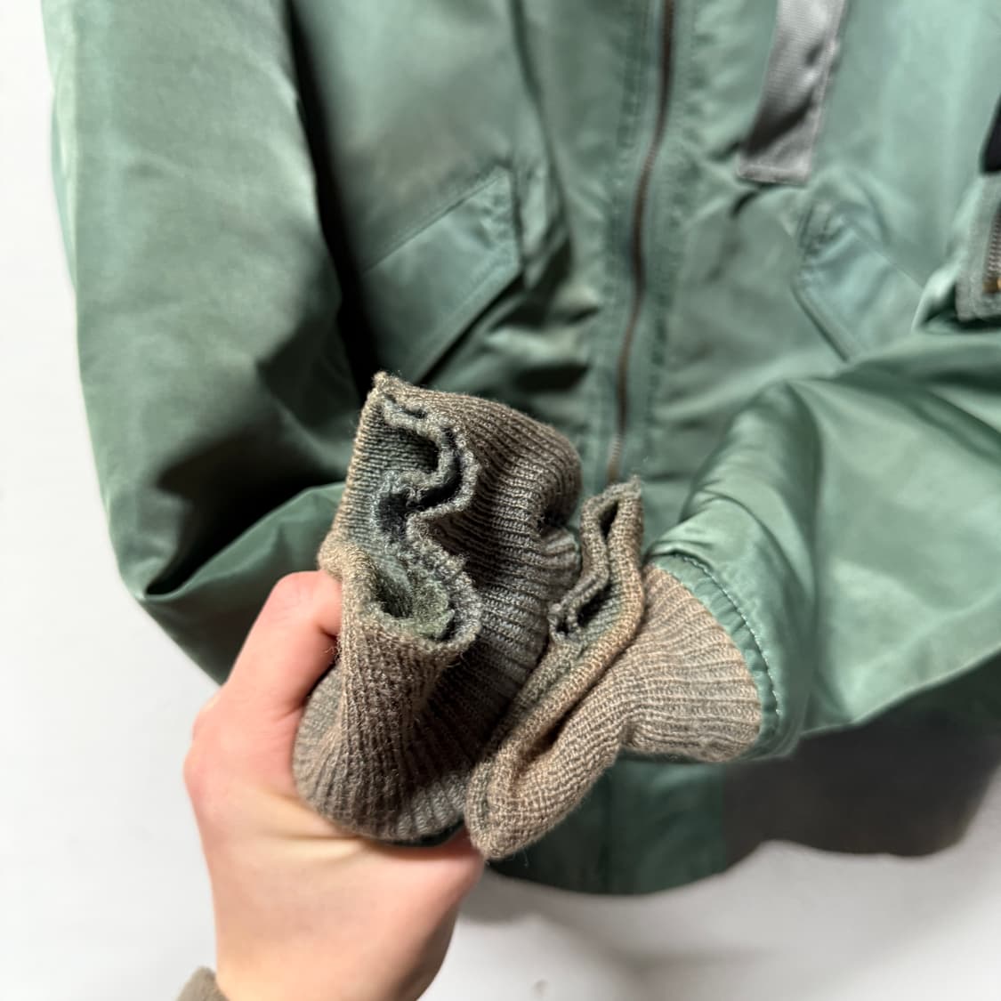 1950s USA 알파인더스트리 L2B 초판 복각 플라이트 자켓 상품이미지6