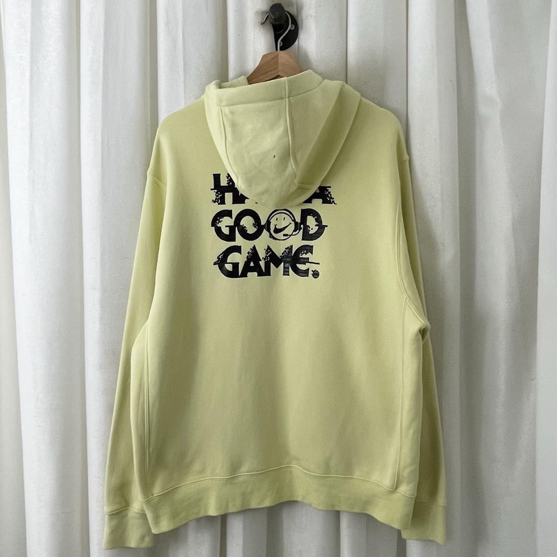 나이키 옐로우 패치 후드티 상품이미지6