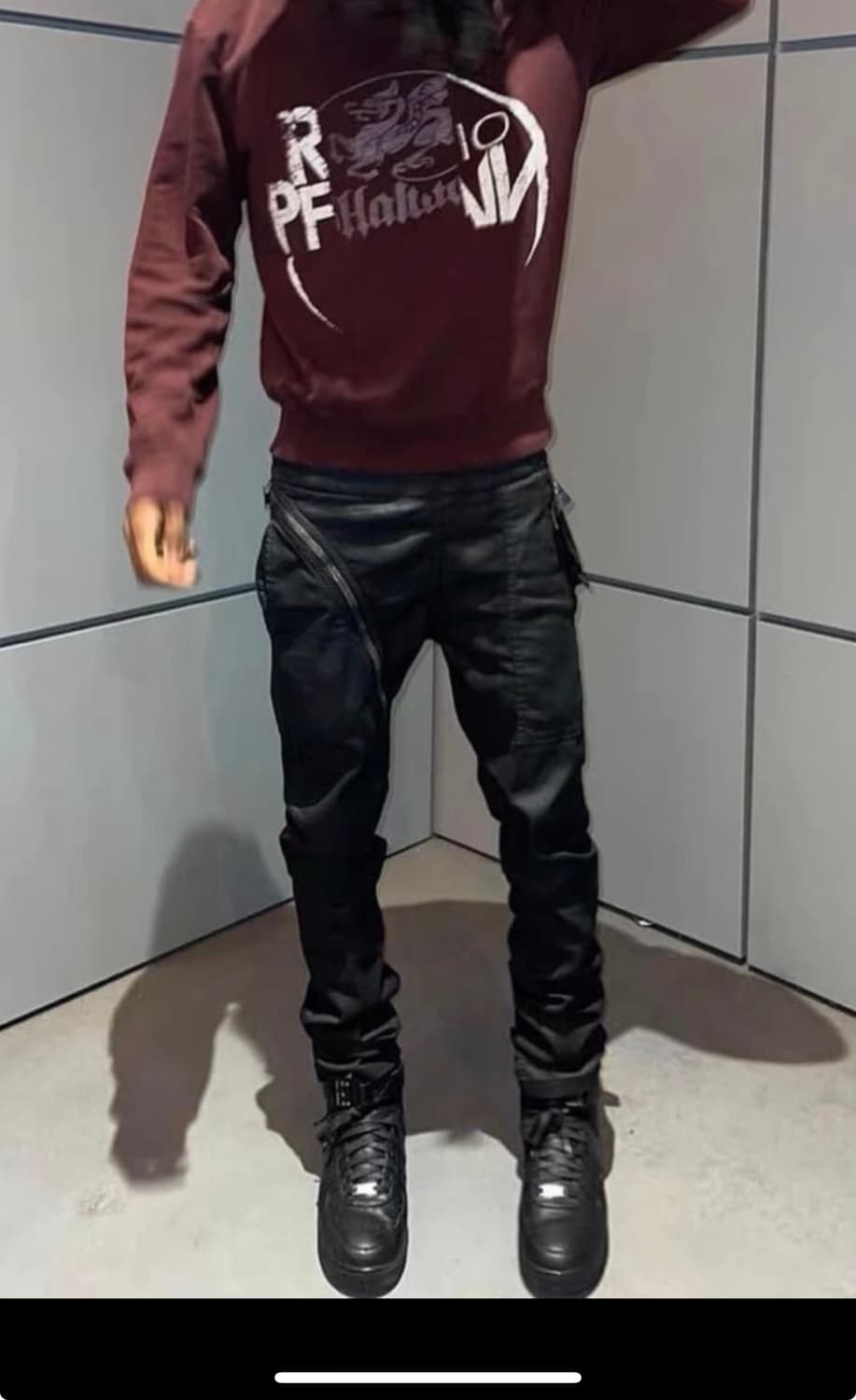 릭오웬스 에어컷 데님 팬츠 xl 상품이미지1