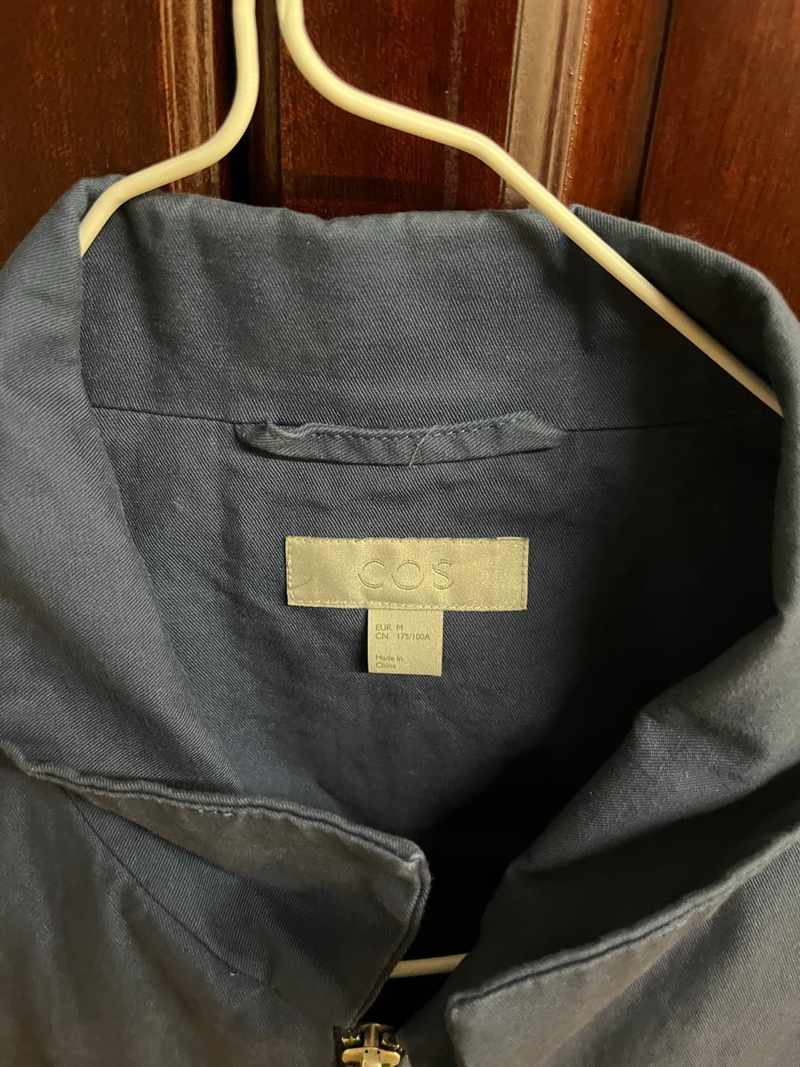 COS 남성 셔츠형 자켓 네이비 상품이미지2