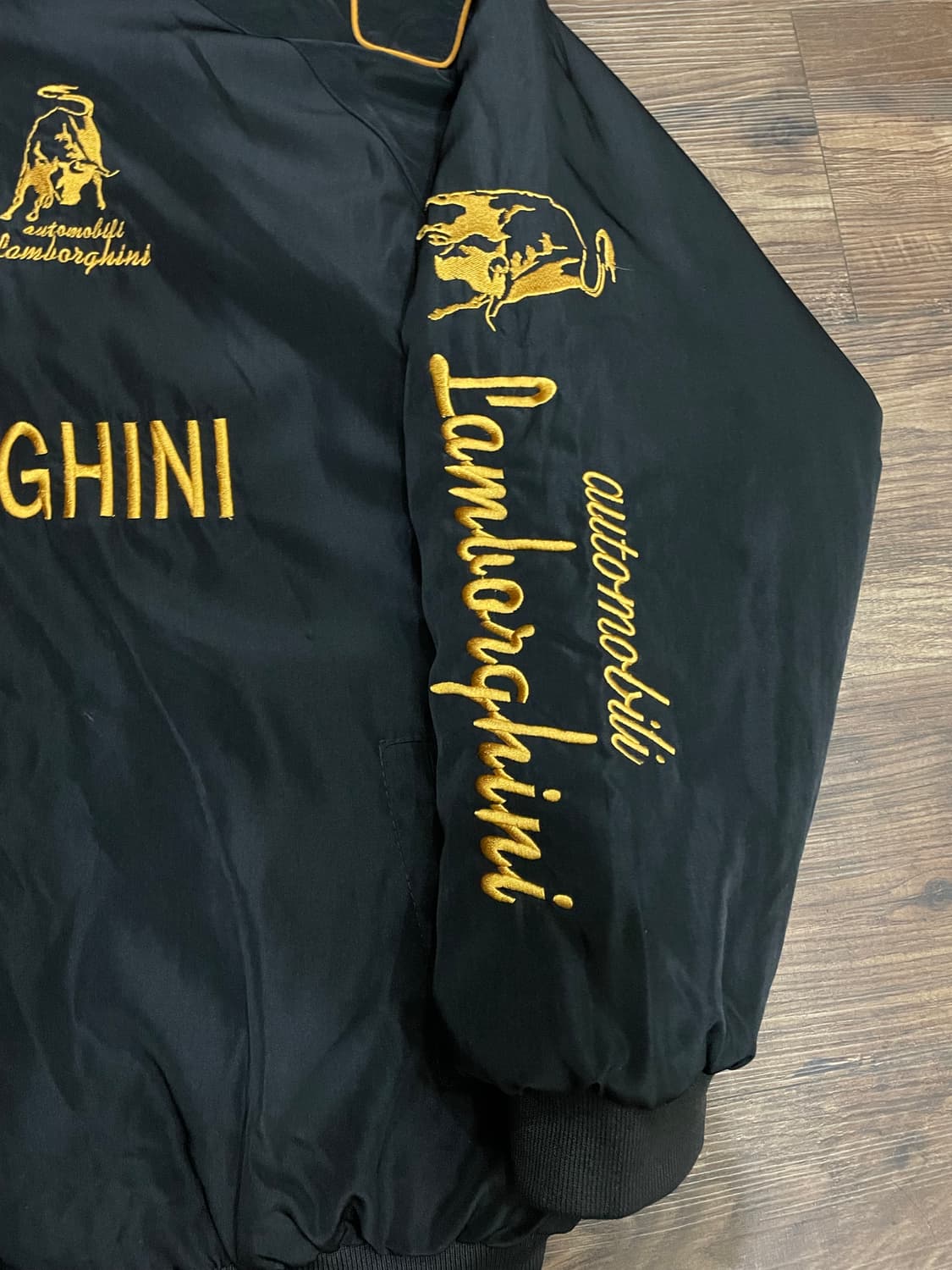 람보르기니 F1 레이싱 자켓 점퍼 블랙 상품이미지4