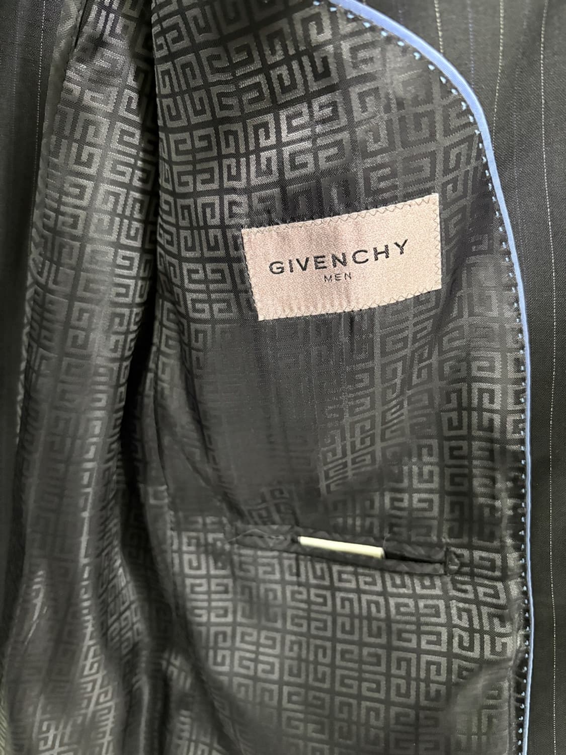 지방시(Givenchy) 빈티지 스트라이프 블레이저 자켓 상품이미지4