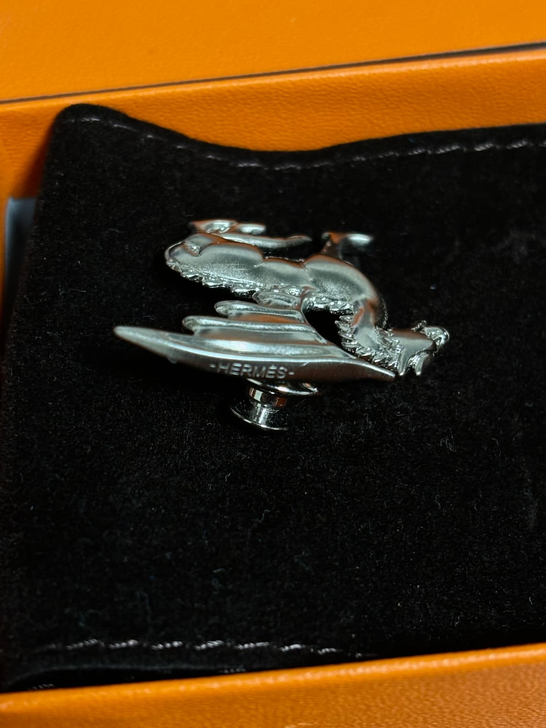 에르메스 실버 뱃지 상품이미지3