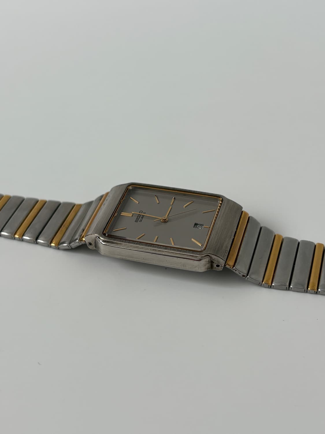 1990s Grey Dial Combi Square Quartz 상품이미지7