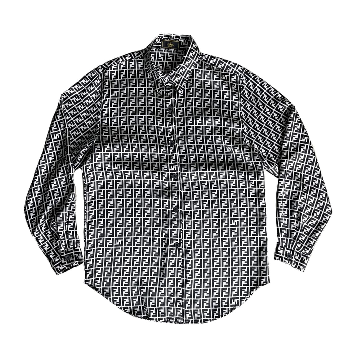 펜디 ff로고 실키 셔츠 상품이미지1