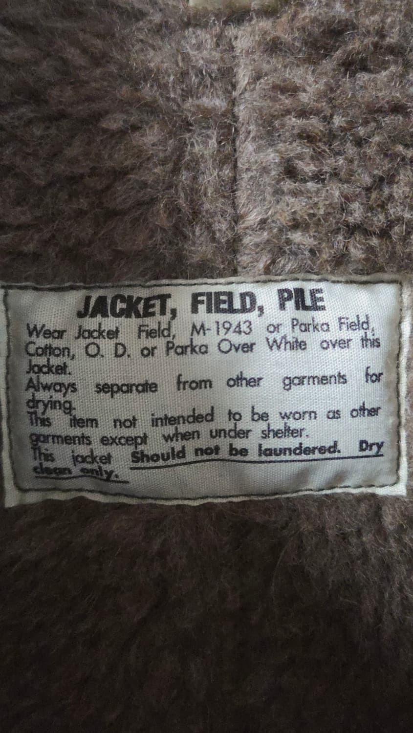 버즈릭슨 m-1943 시어링 라이너 자켓 BR15144 상품이미지3