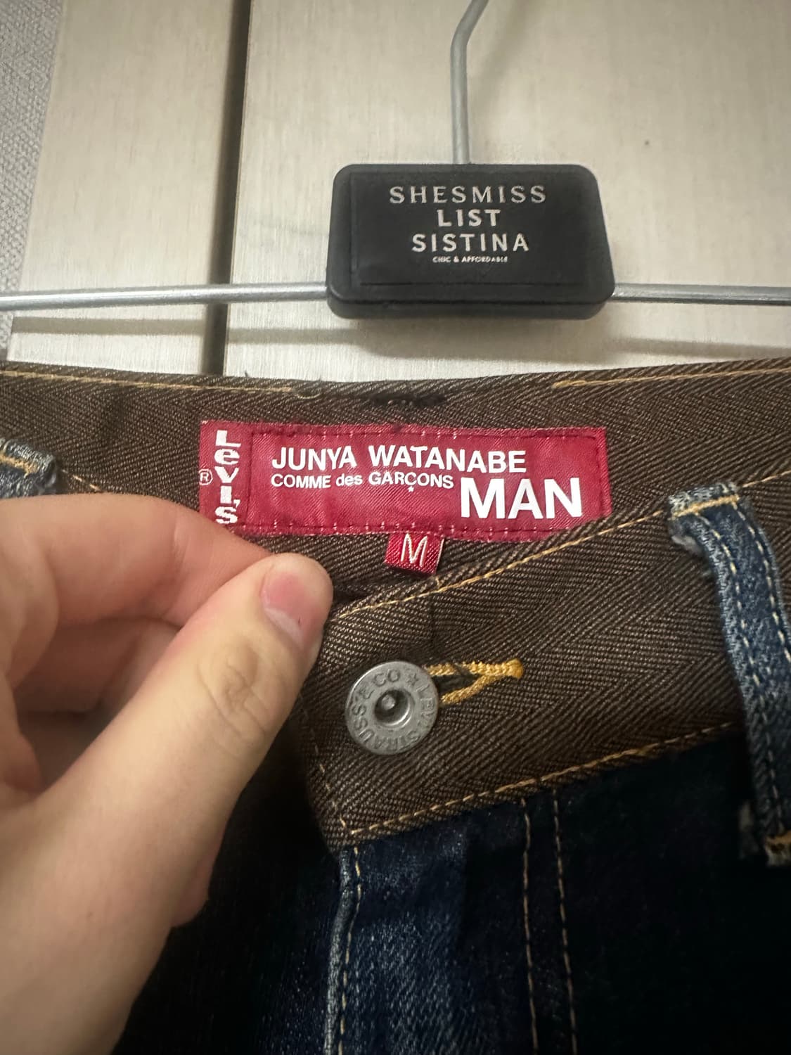 18SS 준야와타나베 리바이스 505 데님 팬츠 상품이미지5