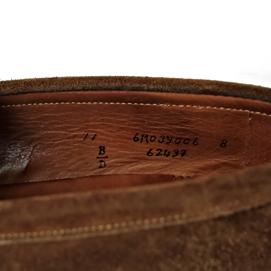 알든 6243F 11D 언라인드 스웨이드 페니로퍼 상품이미지8