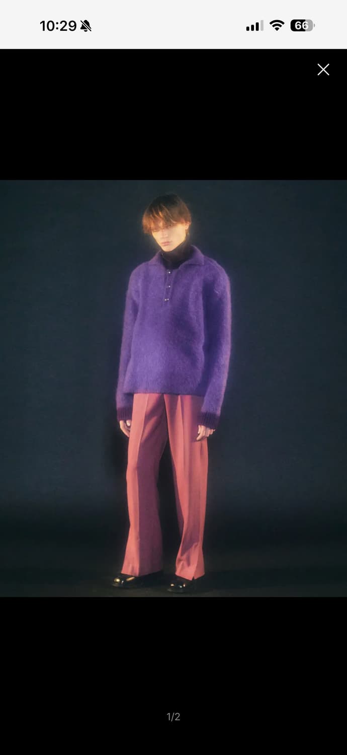 앤더슨벨 알젠트 와이드 레그 트라우저 상품이미지1