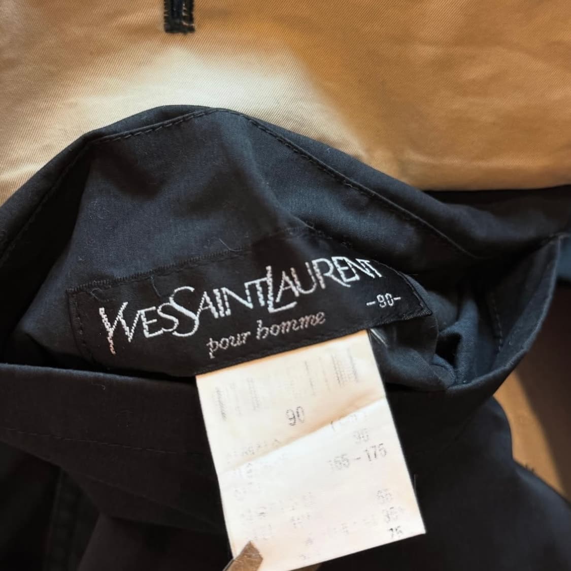 입생로랑 리버시블 사파리 자켓 상품이미지8