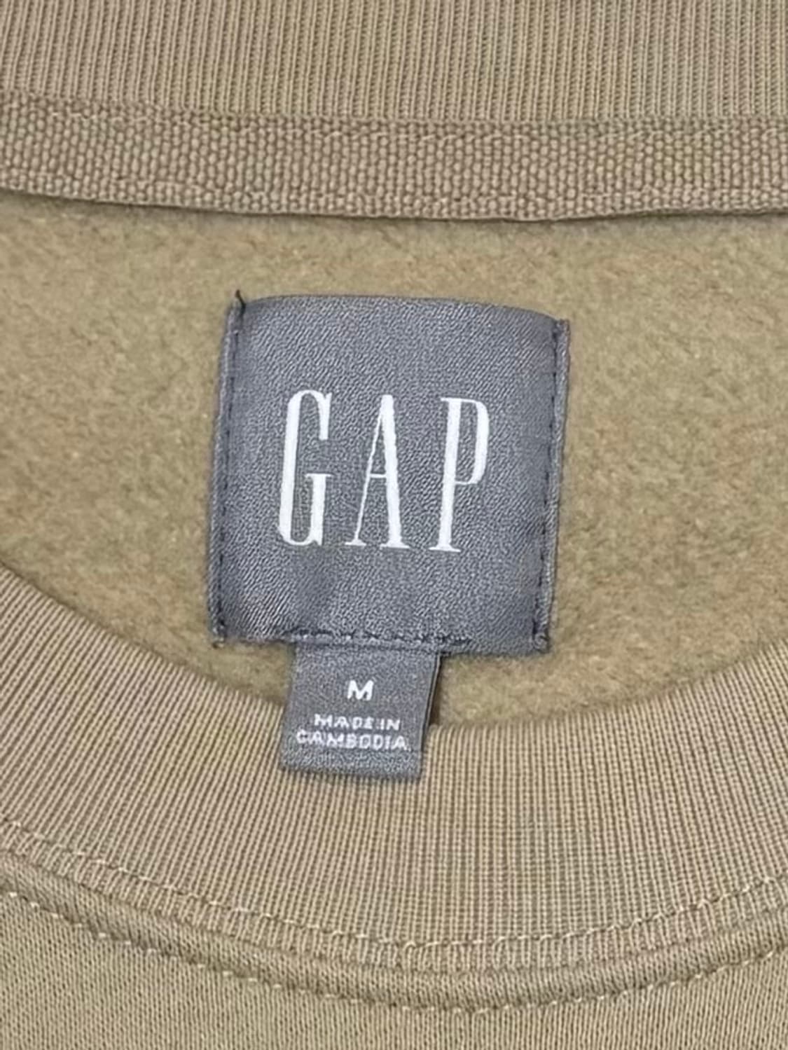 갭 모카 빅로고 맨투맨 상품이미지6