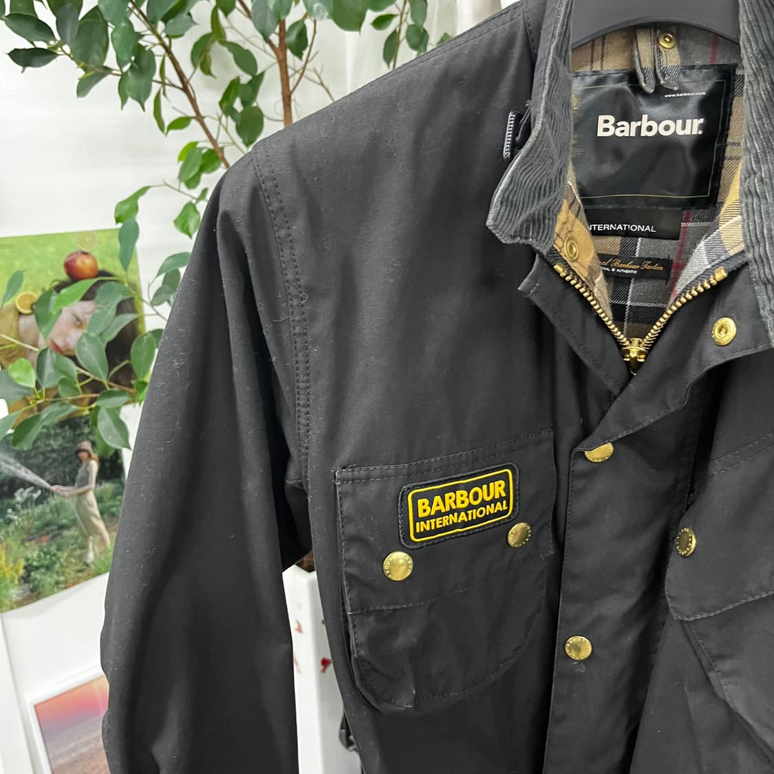 바버 인터네셔널 A7 왁스자켓 34 상품이미지3