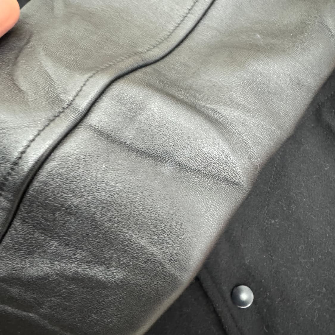 M BEAMS 빔즈 울 바시티 자켓  상품이미지5