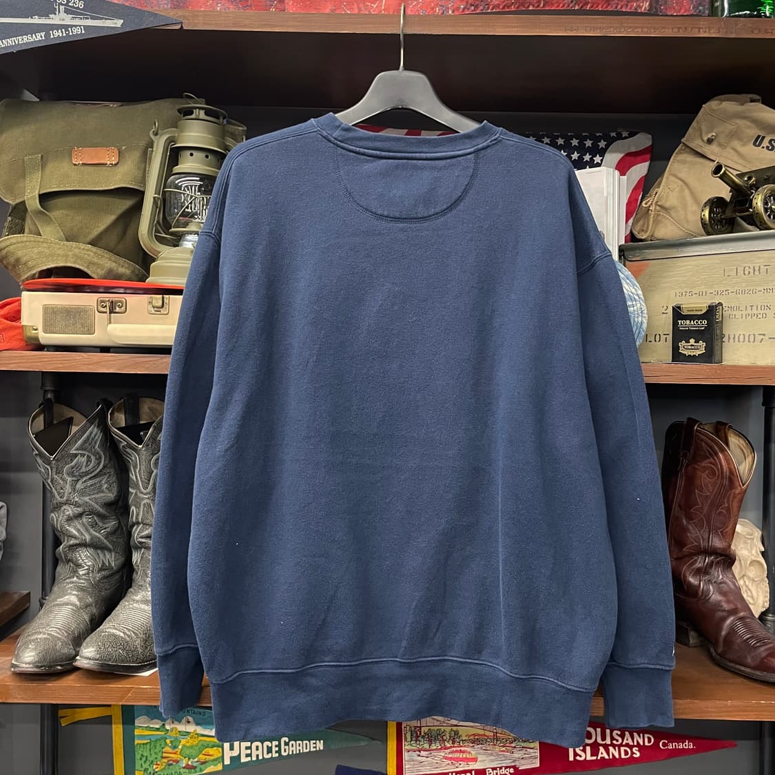 잔스포츠 USA 공군 사관학교 밀리터리 스웻 셔츠 맨투맨 N23 상품이미지2