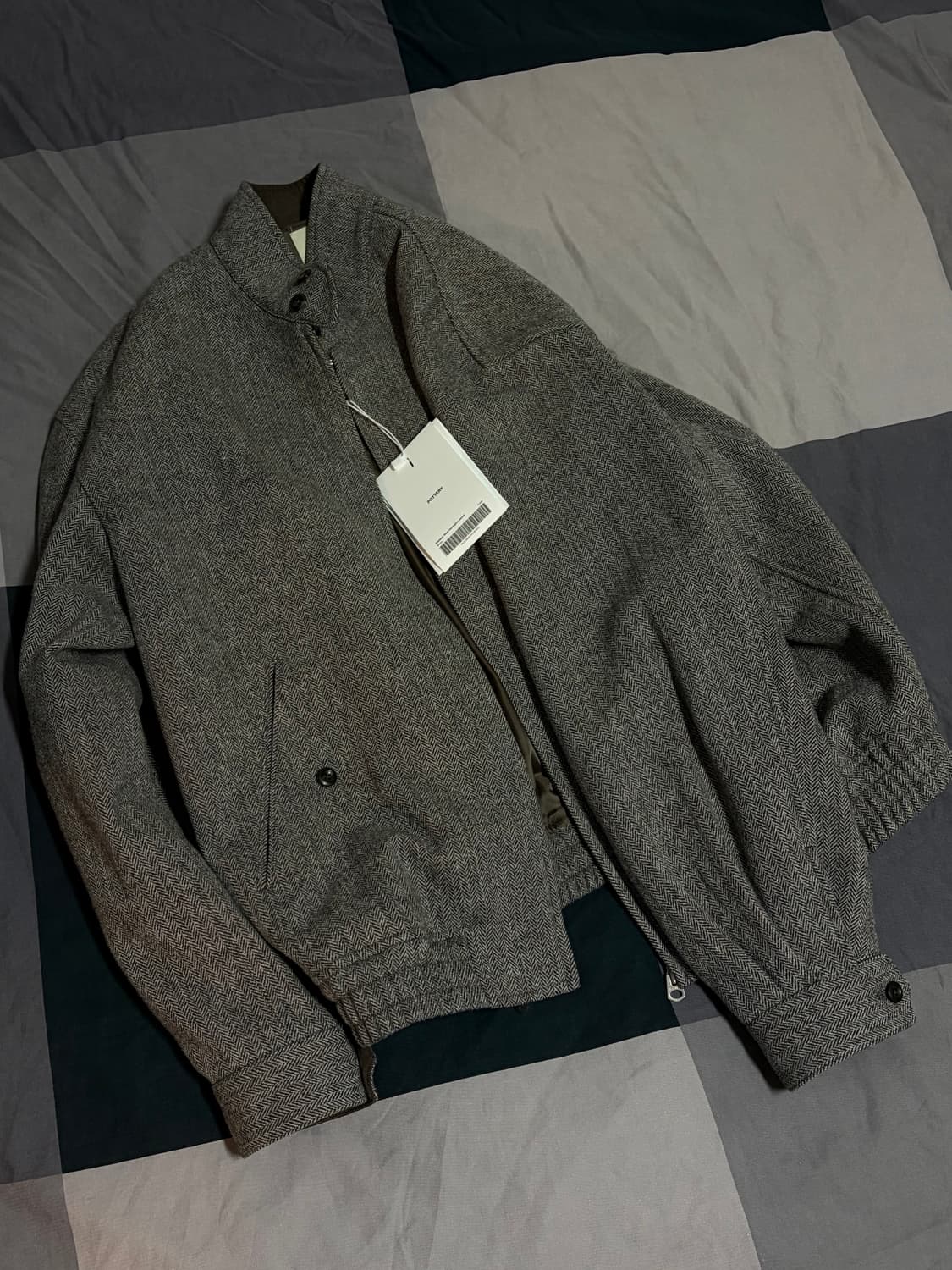 포터리 셔틀랜드 울 해링턴 자켓 / 브라운 / 2 상품이미지1