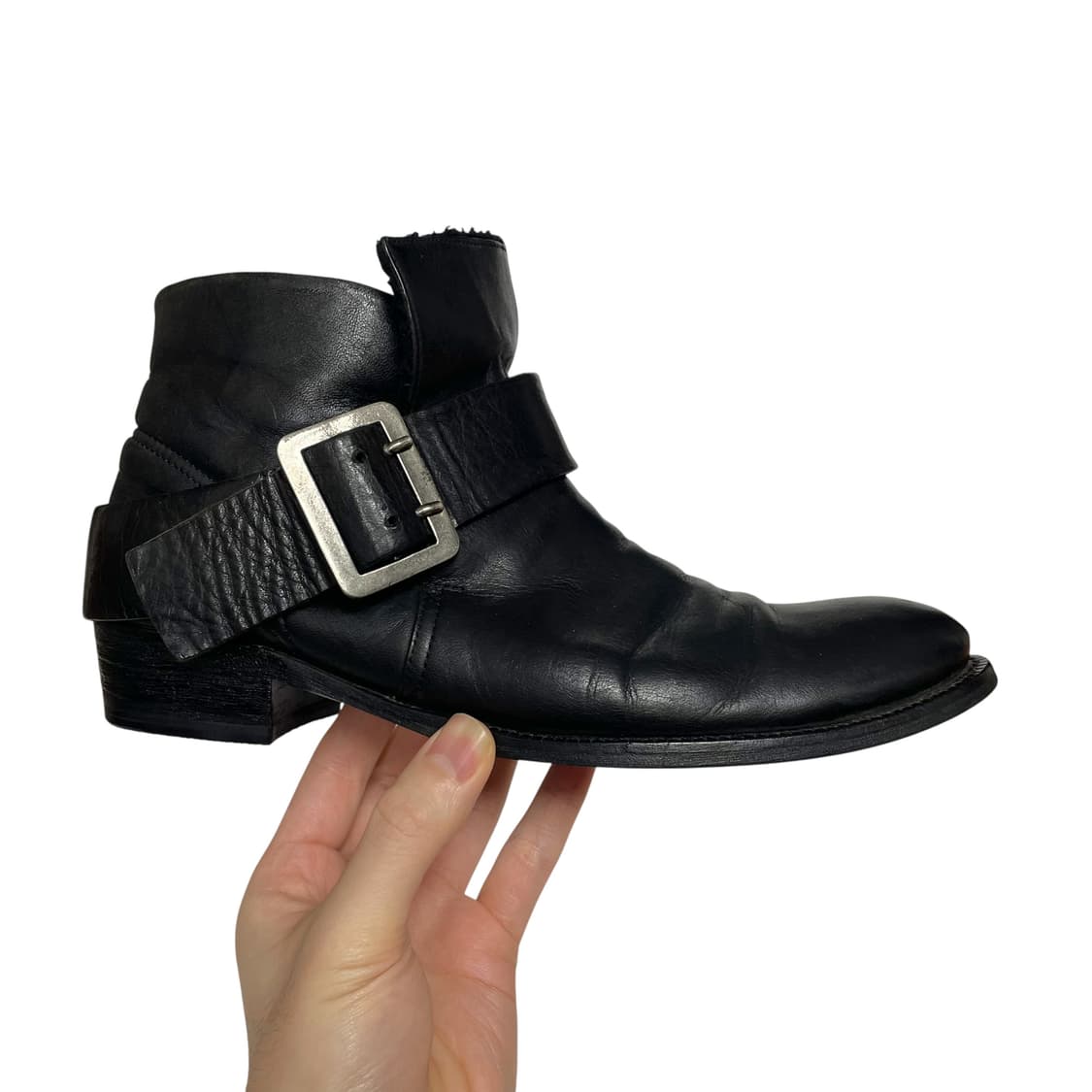 요지 야마모토 와이즈 미들부츠 상품이미지7