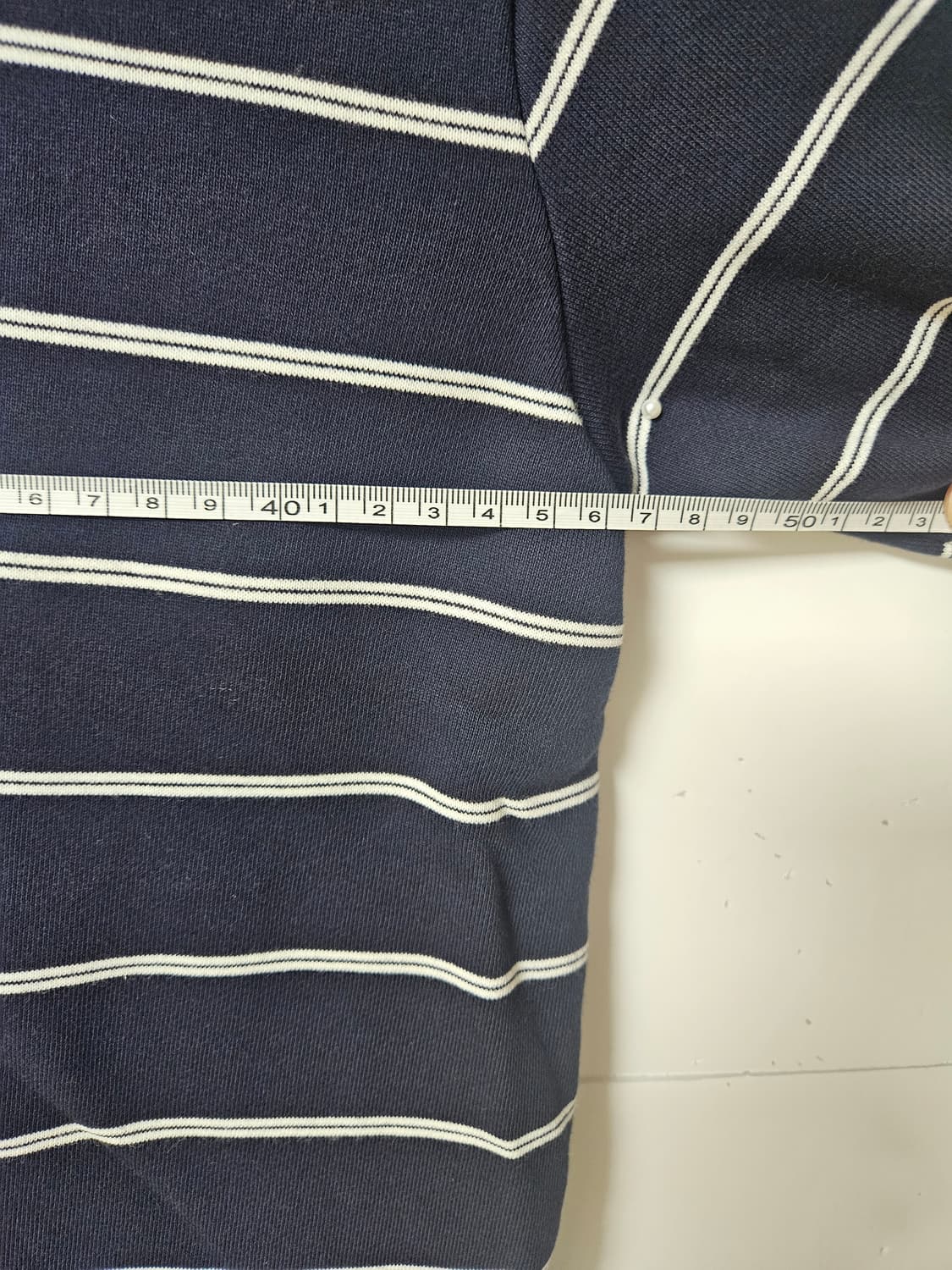 🐊 라코스테 LACOSTE 스트라이프 맨투맨 (95) 상품이미지7