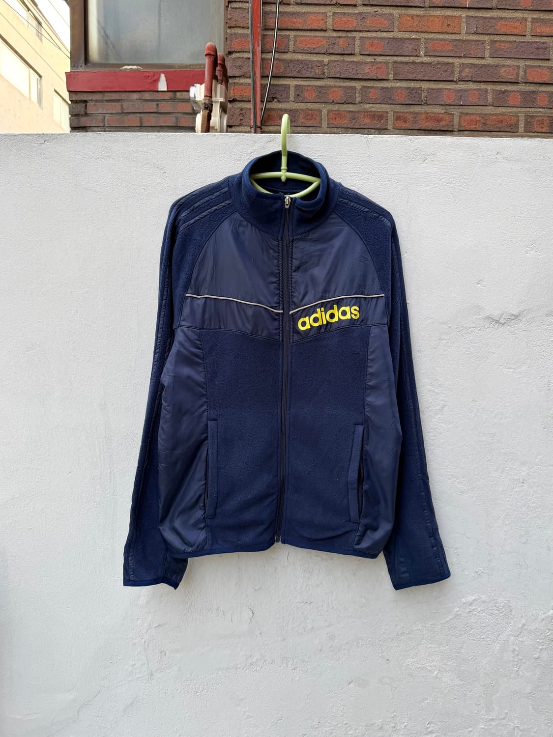 08’s 아디다스 플리스 트랙 자켓 져지 네이비 상품이미지1
