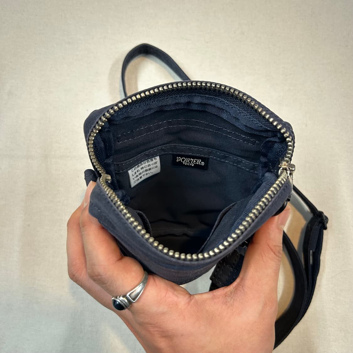 요시다 포터 립스탑 미니 크로스백 숄더백 가방 네이비 P82 상품이미지5