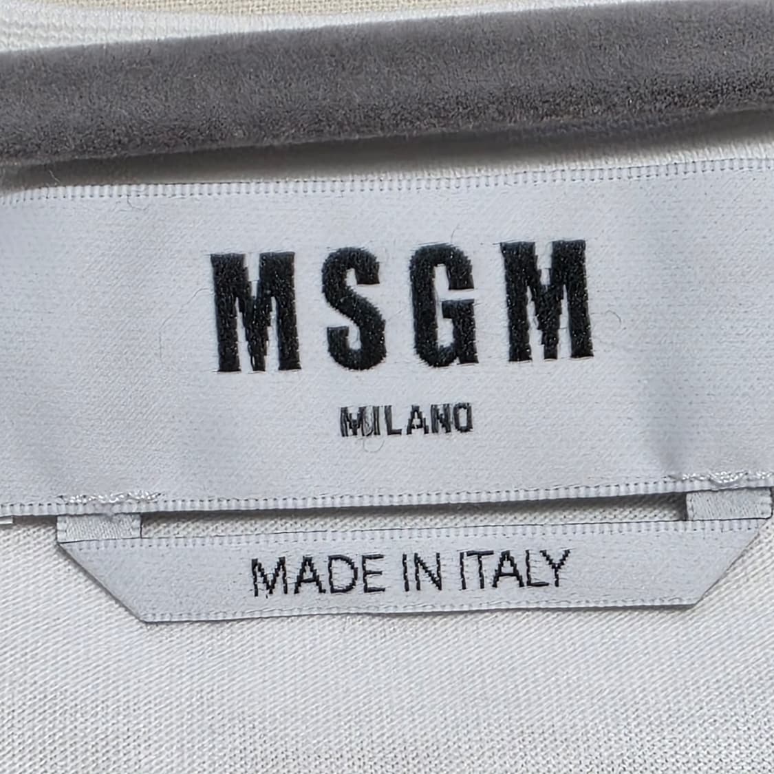 0445 SMSGM 밀라노 화이트 반팔 티셔츠 상품이미지5