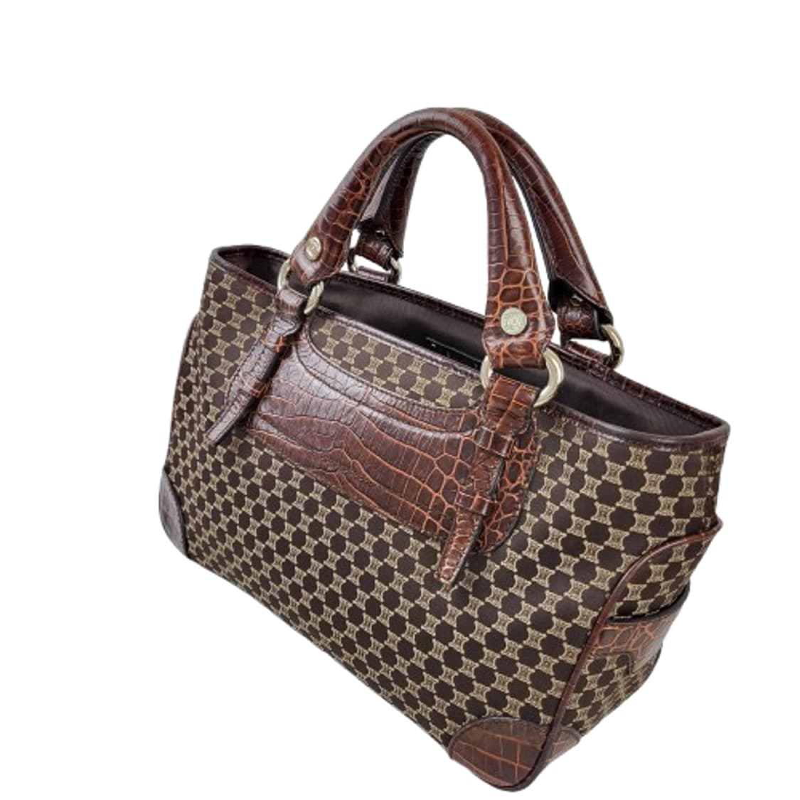 정품 셀린느 마카담 트리오페 자가드 부기백 상품이미지4