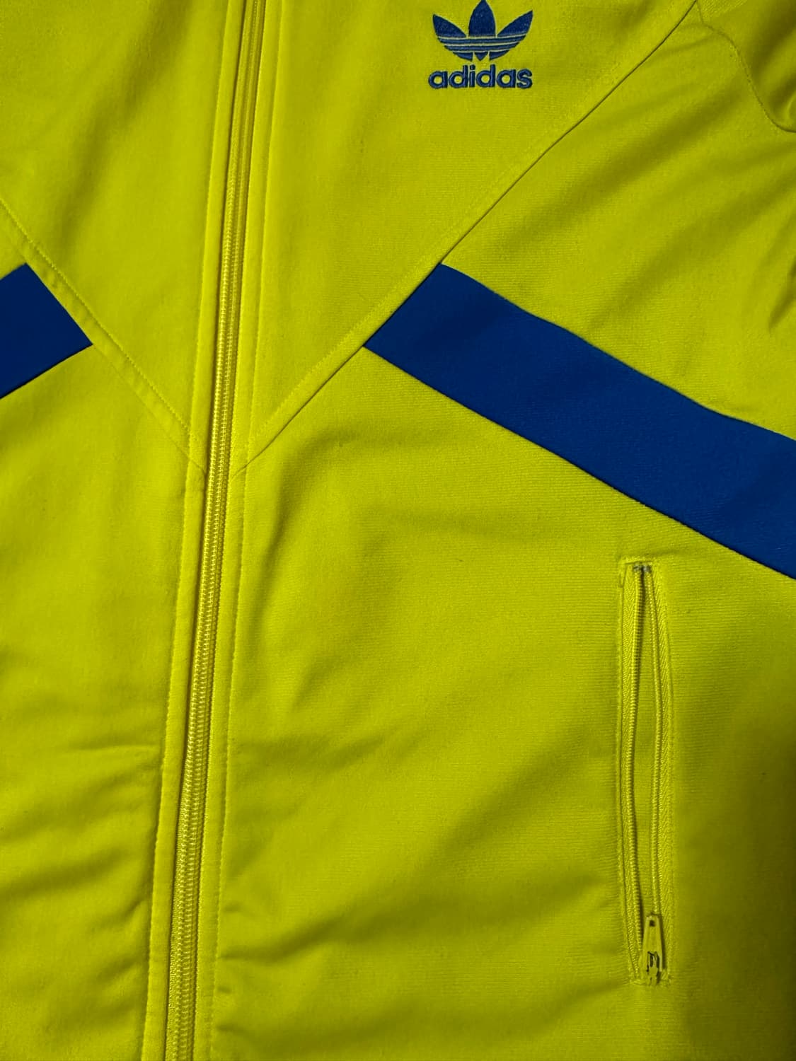 아디다스 브라질 트랙탑 옐로우 판매 상품이미지6