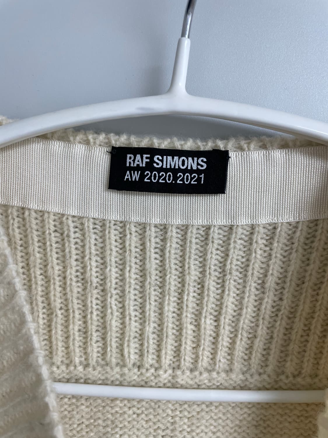 라프시몬스 드레이퍼리 튜닉 니트 상품이미지3