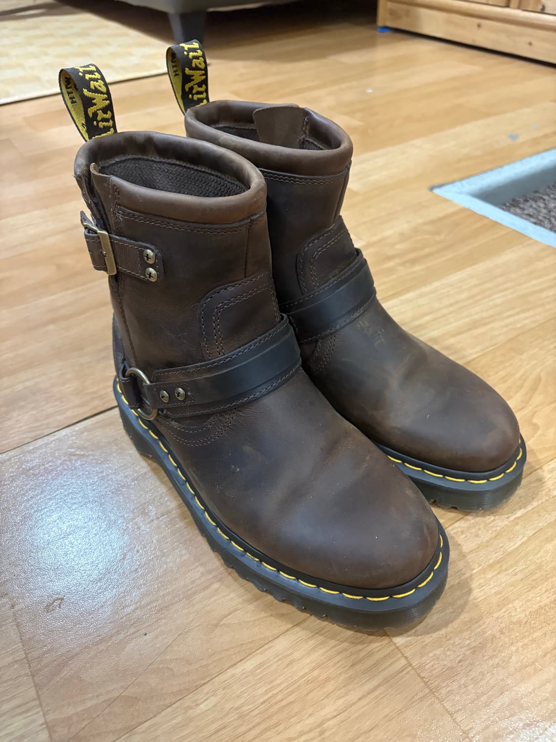 애니스톤 하네스 앵클 부츠 - 다크 브라운 상품이미지2