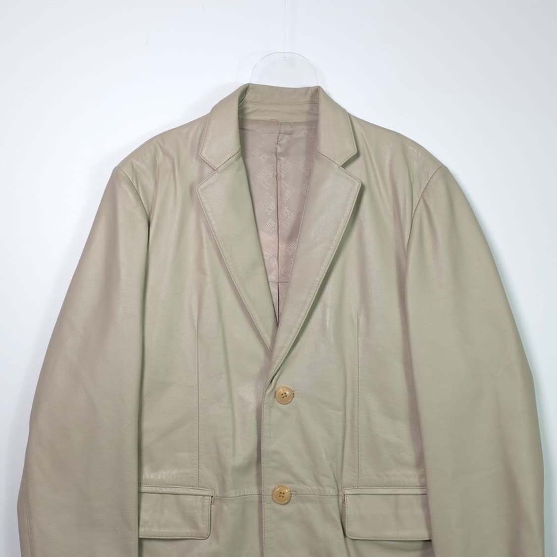 SALLY&JOHN 리얼 램스킨 가죽 블레이저 자켓 L 상품이미지3