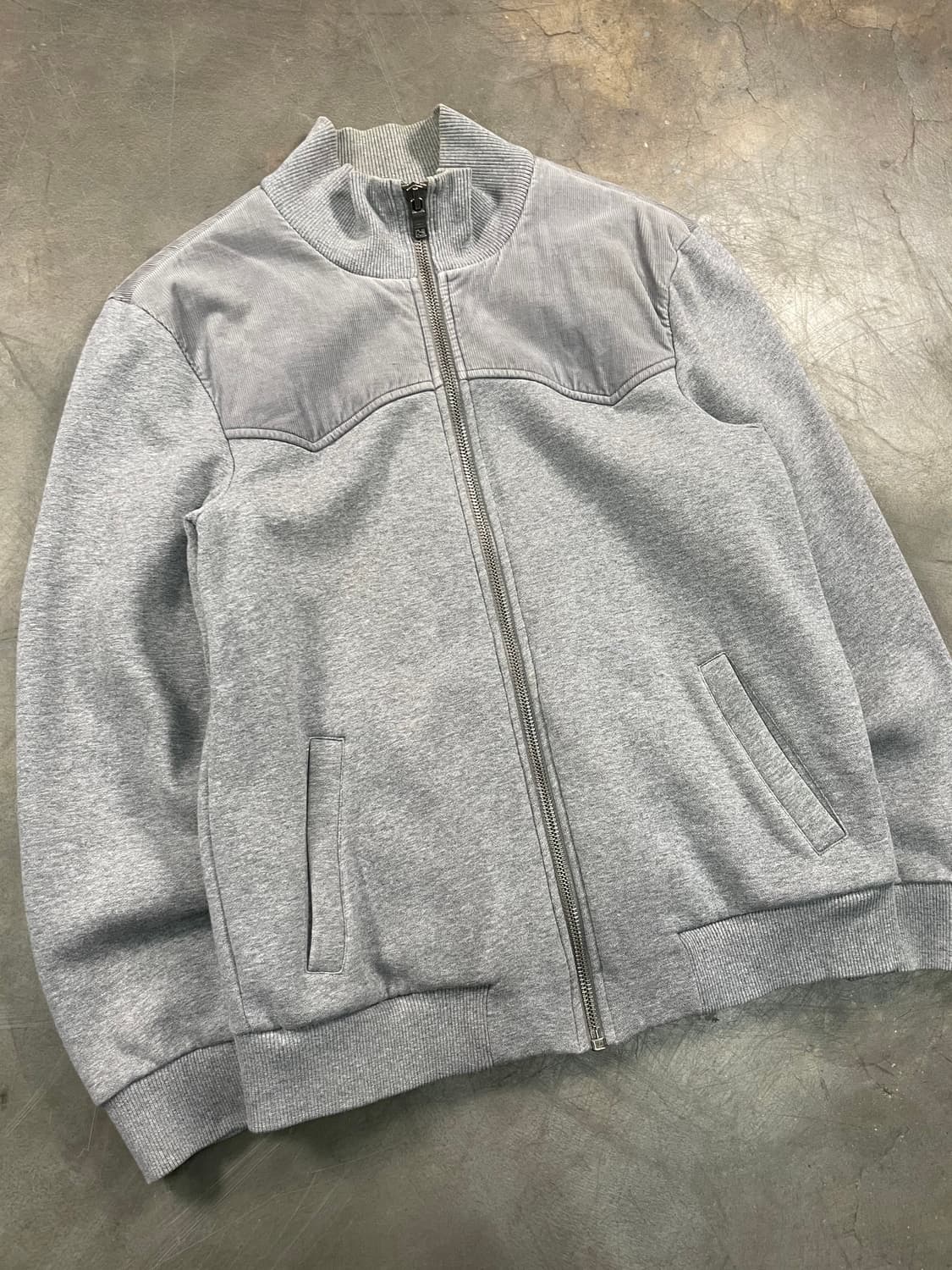 알마니 패치 쉐르파 코튼 집업 상품이미지2