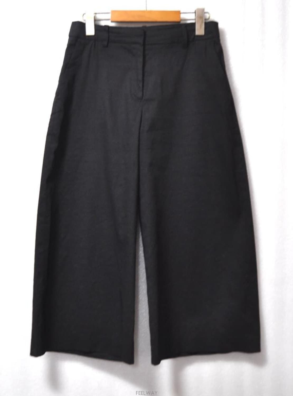 띠어리/여성8부린넨혼방와이드팬츠(허리24~25) 상품이미지1