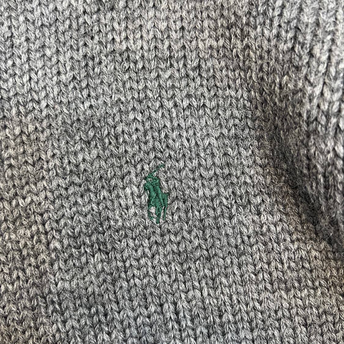 90s 폴로 울 헤비 니트 상품이미지3