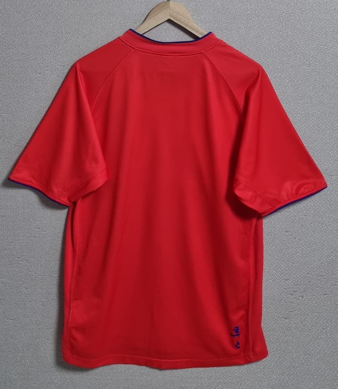 L (100) 나이키 대한민국 국대 레드 기능성 반팔티 상품이미지2