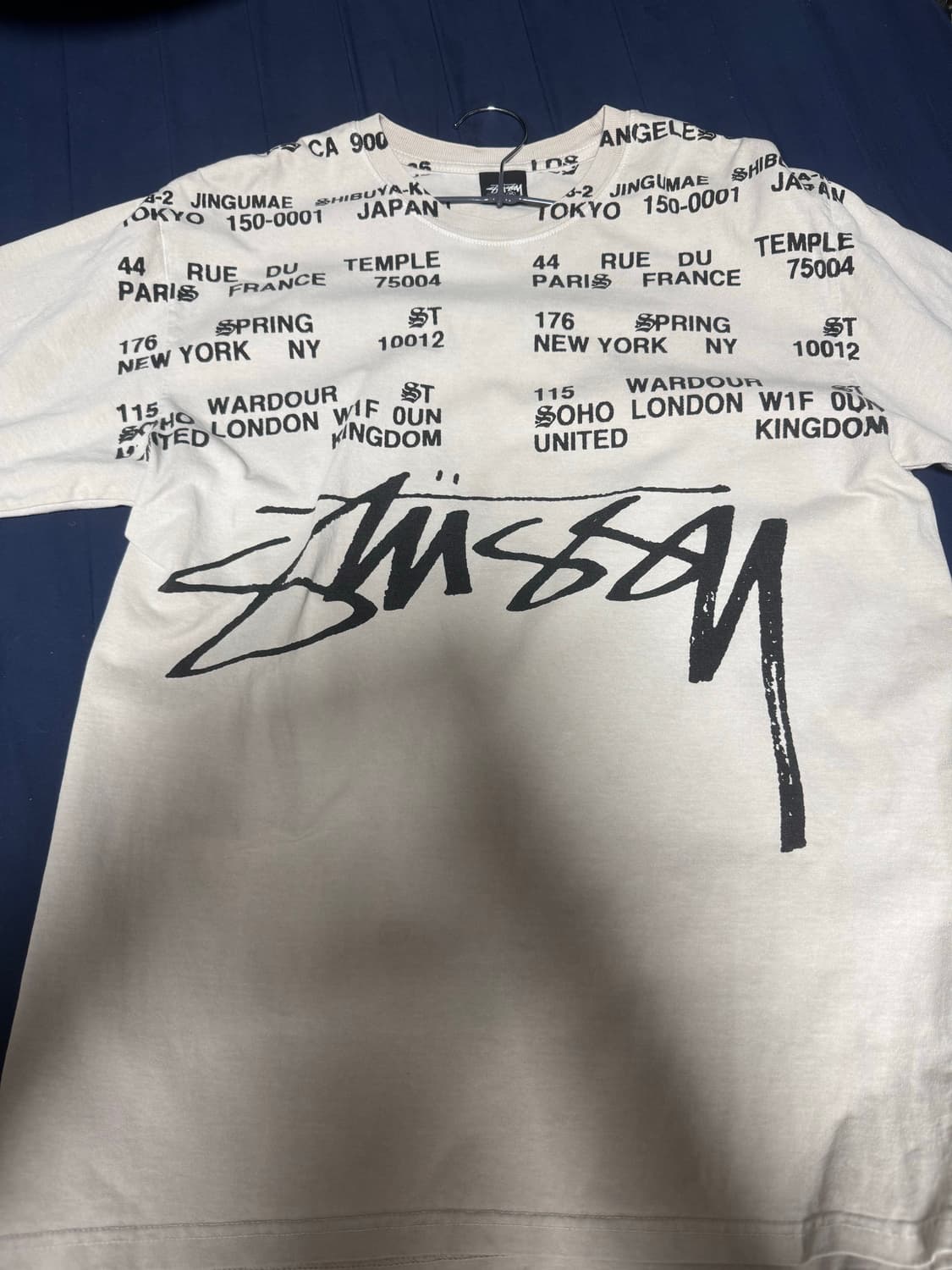 스투시 반팔티 (매장 구매) M 상품이미지1