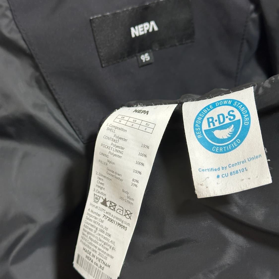 네파 마운틴 큐브 다운 자켓 상품이미지6