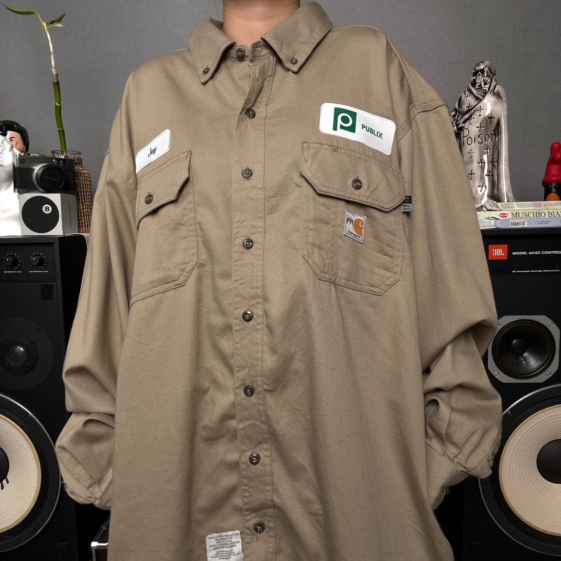 칼하트 워크셔츠 상품이미지1