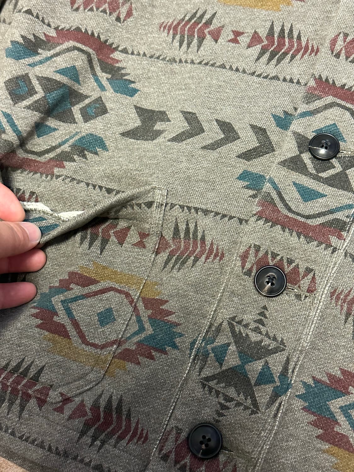 [L] RRL (더블알엘) Navajo (나바호) 패턴 가디건 상품이미지2